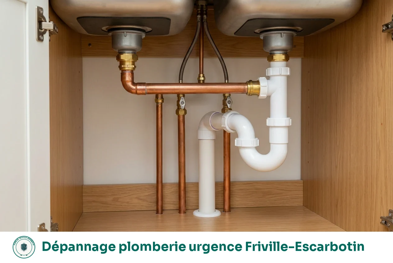 Dépannage plomberie urgence à Friville-Escarbotin