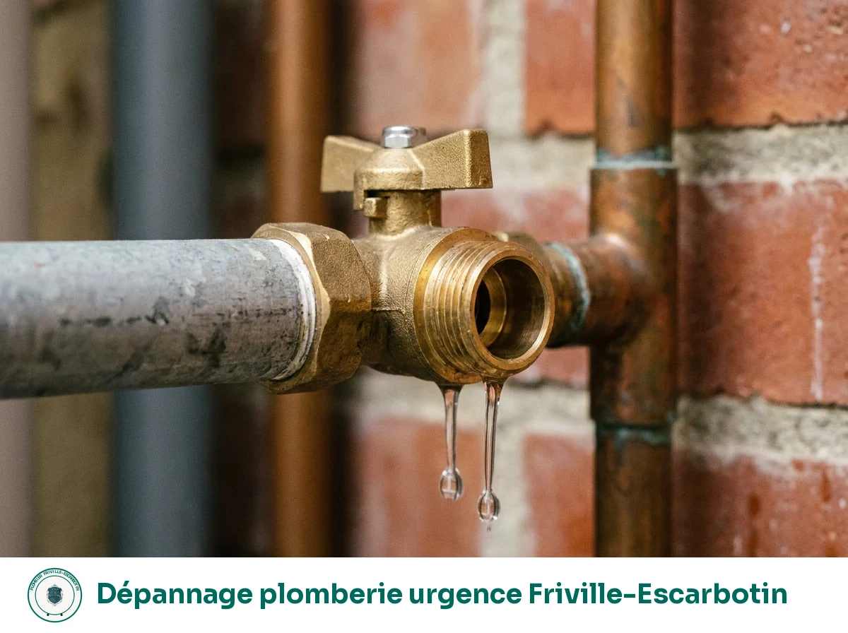 Dépannage plomberie urgence à Friville-Escarbotin