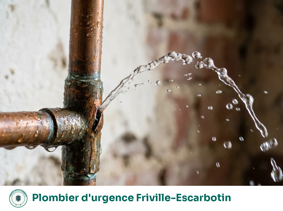 Plombier d'urgence à Friville-Escarbotin