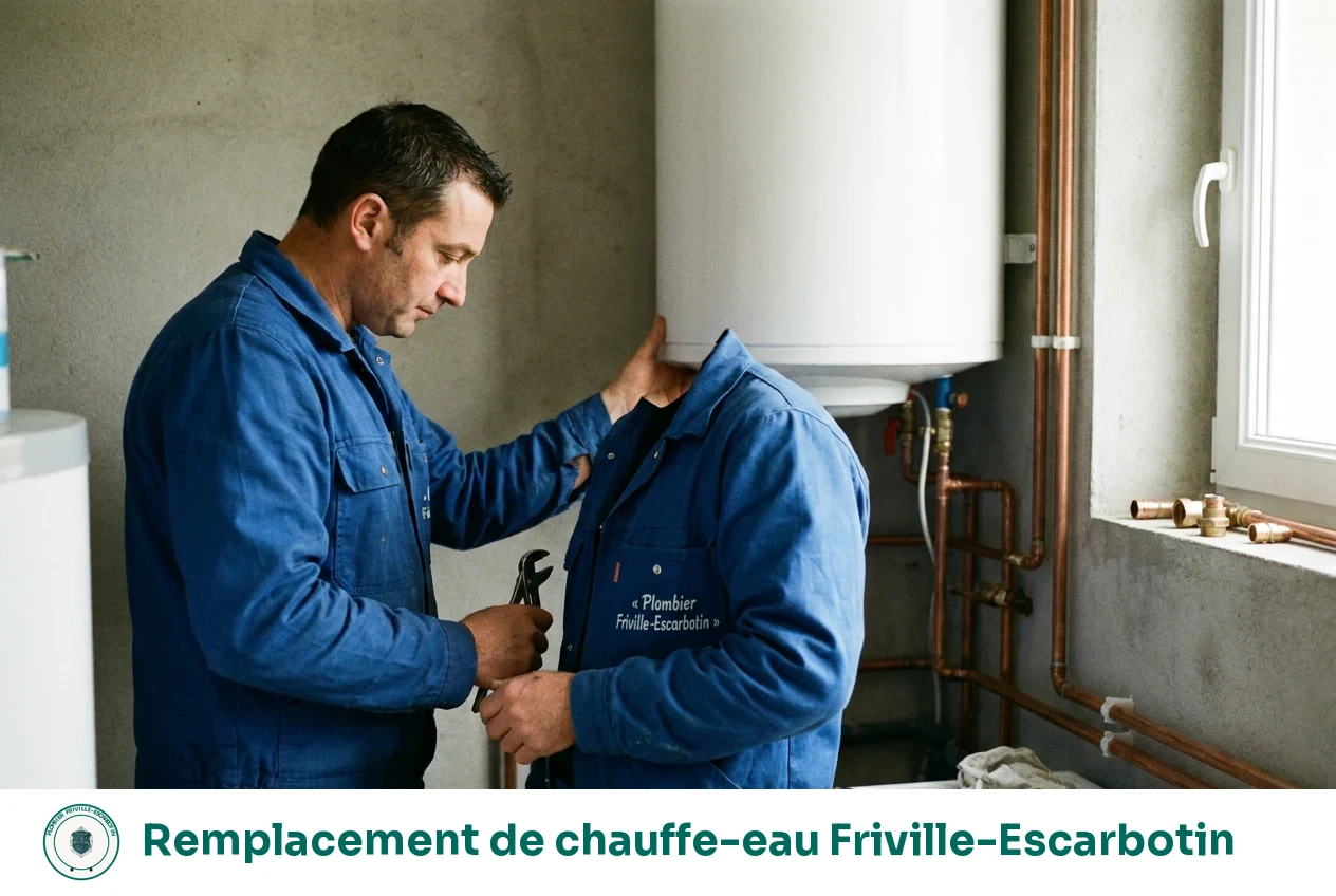 Remplacement de chauffe-eau à Friville-Escarbotin