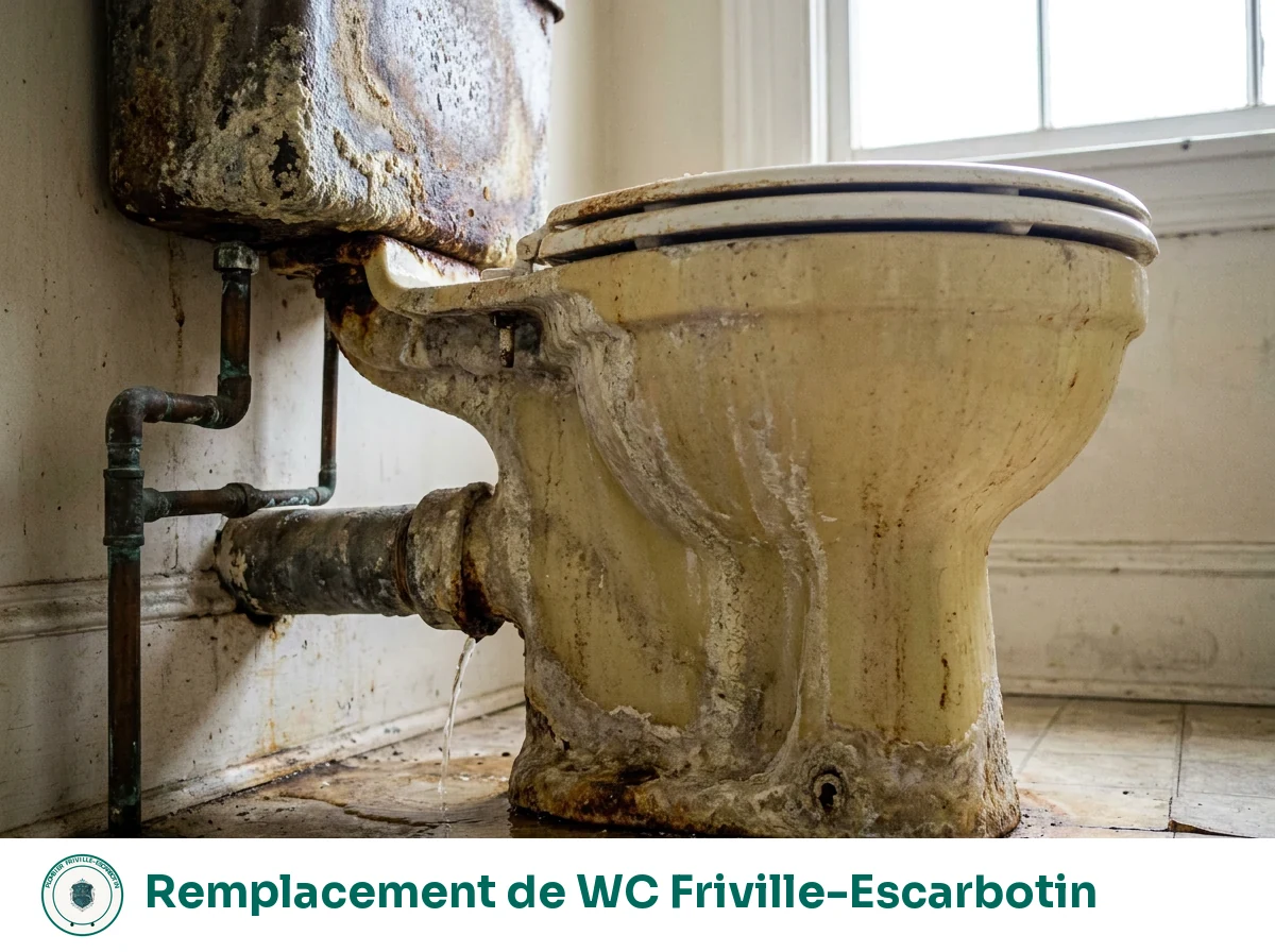 Remplacement de WC à Friville-Escarbotin